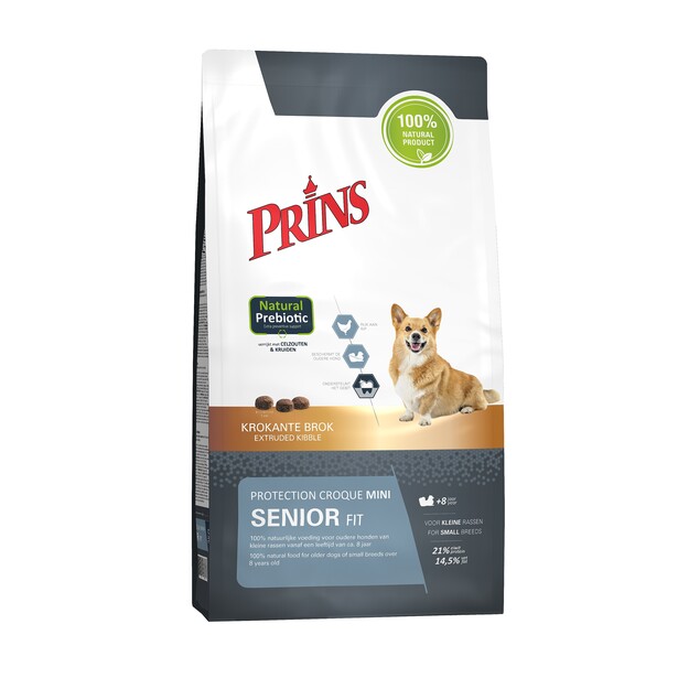 Woestijn oorsprong eten Prins Protection Croque Mini Senior Fit 2 kg - Prins Petfoods
